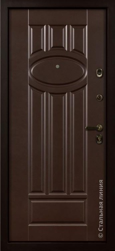 Дверь Титул цвет марсала/марсала 880х2060 мм фото 2