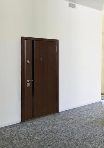 Дверь Гранд цвет венге темный/дуб миндальный 880х2060 мм фото 3