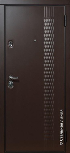 Дверь Неон цвет черно-серый/белый 880х2060 мм