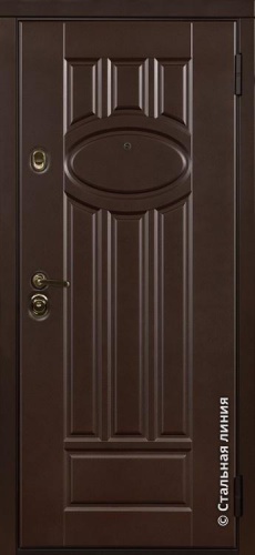 Дверь Генрих цвет марсала/марсала 880х2060 мм