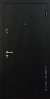 Дверь Берлин-М цвет черный/ясень белый 860х2050 мм