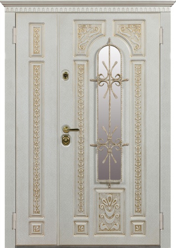 Дверь Империя цвет белый/белый 1280х2060 мм