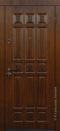 Дверь Сицилия цвет дуб золотистый/белый 860х2050 мм