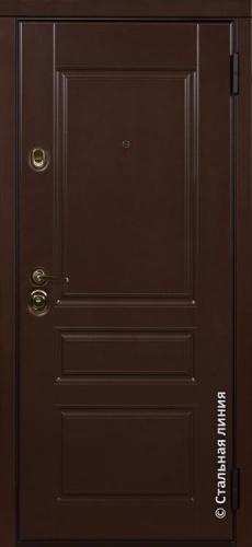 Дверь Бристоль цвет черно-серый/белый 880х2060 мм
