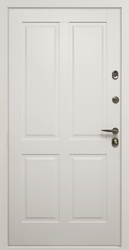 Дверь Роял цвет марсала/слоновая кость 880х2060 мм фото 2
