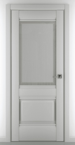 Межкомнатная дверь Zadoor ПО Венеция В4 Матовый Серый