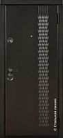 Дверь Неон цвет черно-серый/белый 880х2060 мм