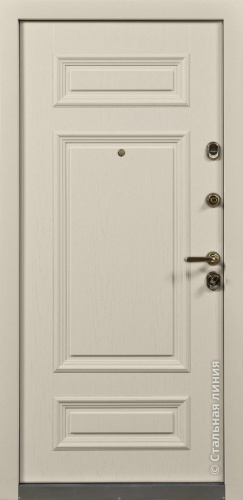 Дверь Сюита цвет белый/белый 880х2060 мм фото 2