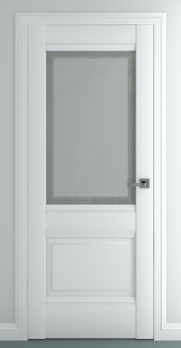 Межкомнатная дверь Zadoor ПО Венеция ВG3 Матовый Белый