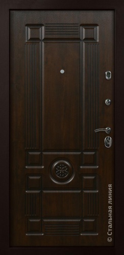 Дверь Цезарь Лайт цвет дуб седой/белый 860х2050 мм фото 2