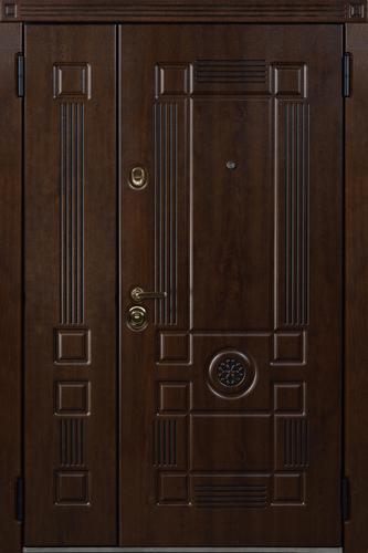 Дверь Эллада цвет дуб темный/белый 1280х2060 мм