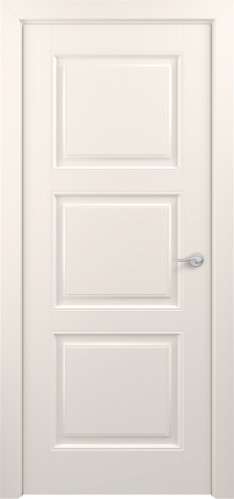 Межкомнатная дверь Zadoor ПГ Гранд Тип2 Жемчужно-перламутровый Патина Серебро