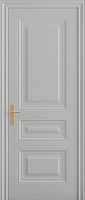 Глухая межкомнатная дверь RM013  цвета ral 7035