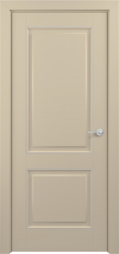 Межкомнатная дверь Zadoor ПГ Венеция Тип1 Капучино Патина Серебро