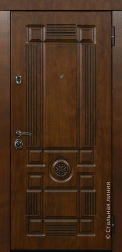 Дверь Цезарь Лайт цвет дуб седой/белый 860х2050 мм