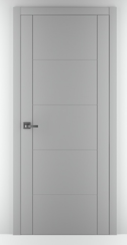 Межкомнатная дверь Zadoor ПГ Эмаль ART LITE Scala Светло-серый