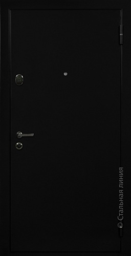 Дверь 70V.04.01.PCh цвет черный/дуб беленый 860х2050 мм