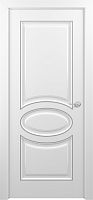 Межкомнатная дверь Zadoor ПГ Прованс Тип2 Белый Патина Серебро