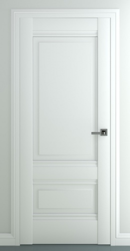 Межкомнатная дверь Zadoor ПГ Турин В4 Матовый Белый