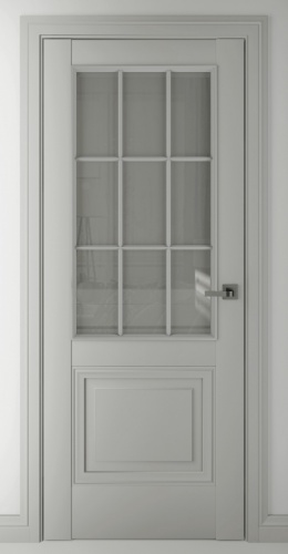 Межкомнатная дверь Zadoor ПО Венеция В3 АК Матовый Серый