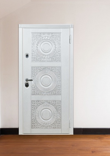Дверь Богема цвет белый/белый 880х2060 мм фото 3