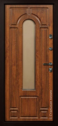 Дверь Лацио цвет белый/белый 880х2060 мм фото 2