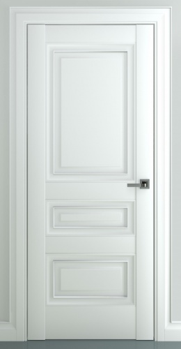 Межкомнатная дверь Zadoor ПГ Ампир В1 Матовый Белый