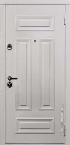 Дверь Сюита цвет белый/белый 880х2060 мм