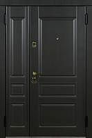 Дверь Гринвич цвет черно-серый/слоновая кость 1280х2060 мм