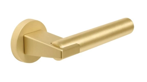 Ручки дверные CEBI DORA SMOOTH цвет MP35 (матовое золото)