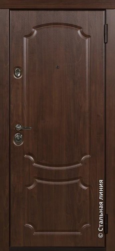 Дверь Элеганс цвет тик/тик 880х2060 мм
