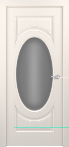 Межкомнатная дверь Zadoor ПО Лувр Тип2 Жемчужно-перламутровый Без патины