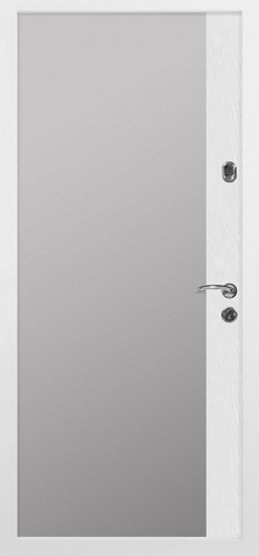 Дверь Прима цвет медовая акация горизонт/ясень белый 860х2050 мм фото 2