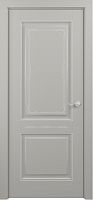 Межкомнатная дверь Zadoor ПГ Венеция Тип1 Грей Декоративная Патина Серебро