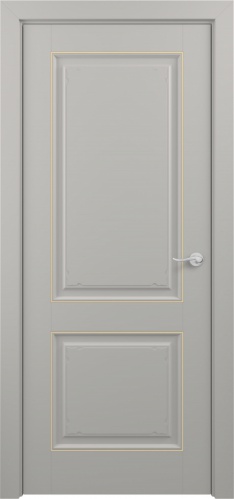 Межкомнатная дверь Zadoor ПГ Венеция Тип3 Грей Патина Золото