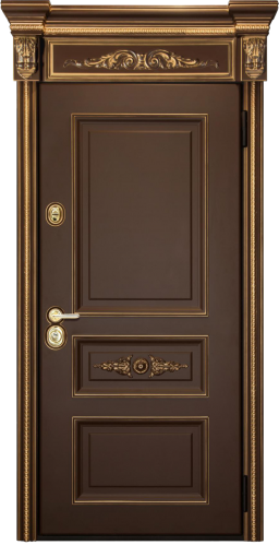 Дверь Тренто цвет коричневый/слоновая кость 880х2060 мм