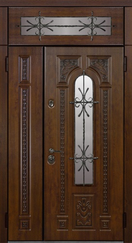Дверь Лацио Лайт цвет дуб темный/белый 860х2050 мм фото 4