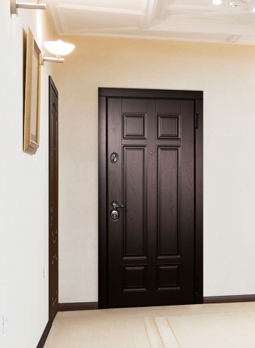 Дверь Сенат цвет крафтовый дуб/белый 860х2060 мм фото 3