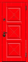 Дверь Тулон цвет люминисцентный ярко-красный/люминисцентный ярко-красный 860х2050 мм
