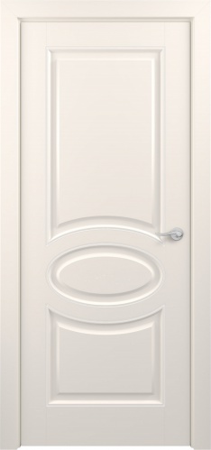 Межкомнатная дверь Zadoor ПГ Прованс Тип1 Жемчужно-перламутровый Патина Серебро