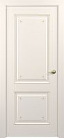 Межкомнатная дверь Zadoor ПГ Венеция Тип3 Жемчужно-перламутровый Декоративная Патина Золото