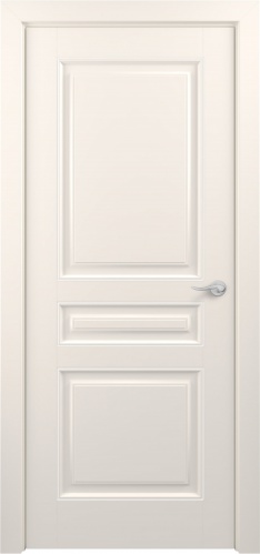Межкомнатная дверь Zadoor ПГ Ампир Тип2 Жемчужно-перламутровый Патина Серебро