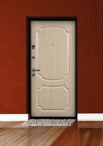 Дверь Триумф цвет орех темный/венге светлый 880х2060 мм фото 3