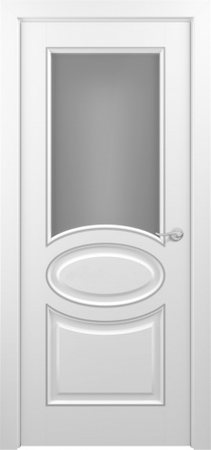 Межкомнатная дверь Zadoor ПО Прованс Тип1 Белый Патина Серебро
