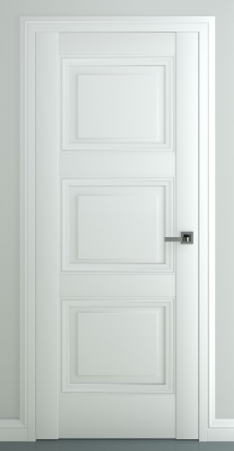 Межкомнатная дверь Zadoor ПГ Гранд В3 Матовый Белый