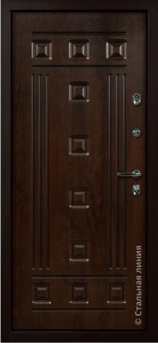 Дверь Аркадия цвет дуб золотистый/дуб золотистый 880х2060 мм фото 2
