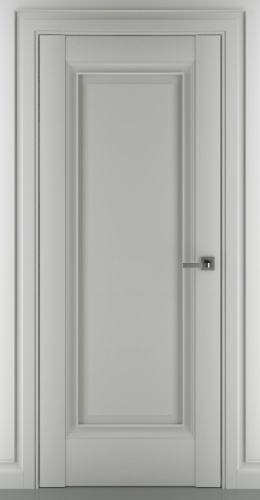Межкомнатная дверь Zadoor ПГ Неаполь В1 Матовый Серый