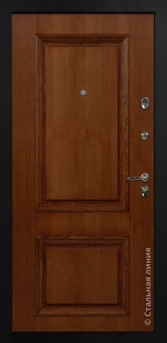 Дверь Верди цвет дуб коньячный/дуб коньячный 880х2060 мм фото 2