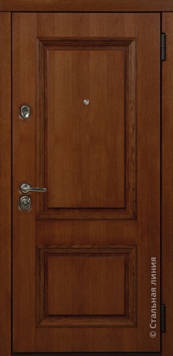 Дверь Верди цвет дуб коньячный/дуб коньячный 880х2060 мм