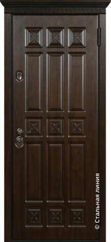Дверь Аркадия цвет дуб золотистый/дуб золотистый 880х2060 мм
